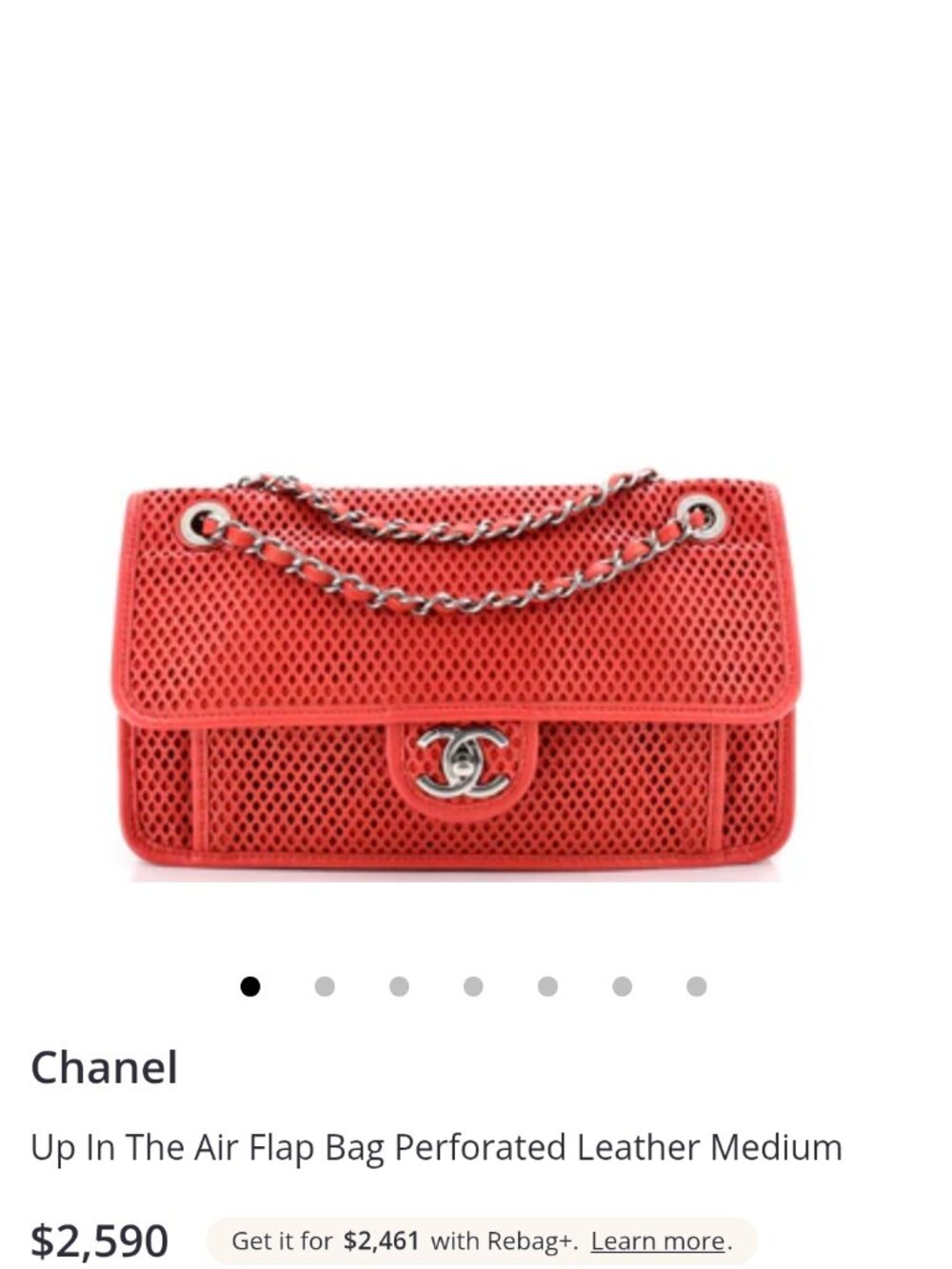 Chanel Up In The Air Flap Bag – Perforated Leather (Medium)